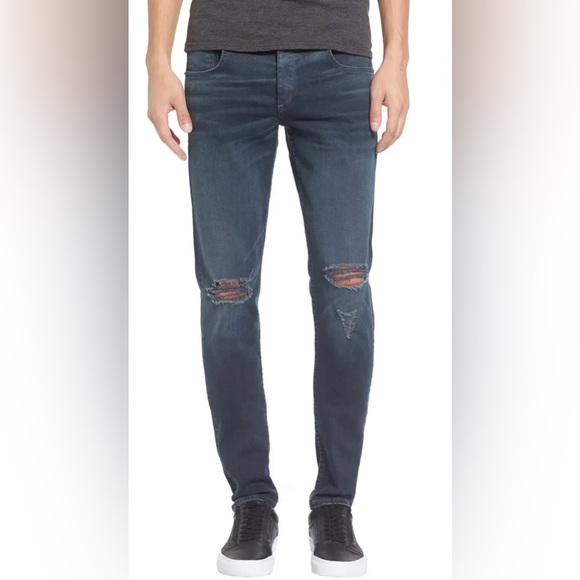 Rag & Bone Fit 1 Skinny Blue Manor Jeans - Size 30 - Picture 1 of 9